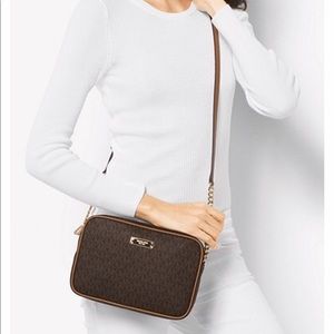Michael Kors Travel Logo Crossbody